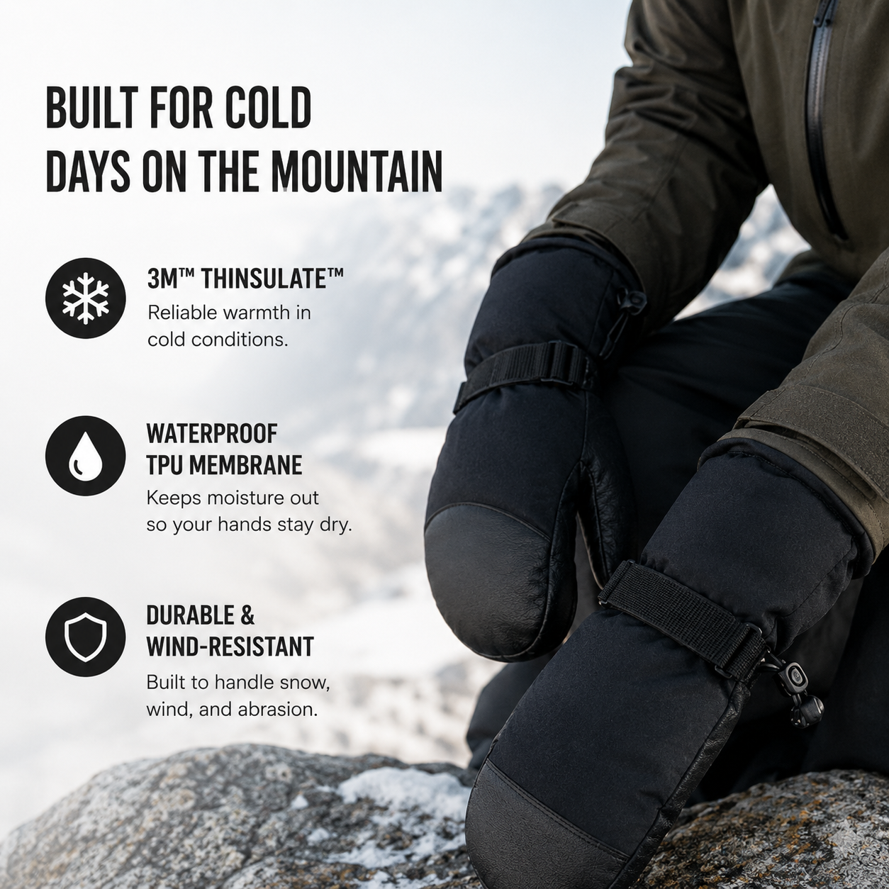 SkiGuards Arctic Mittens