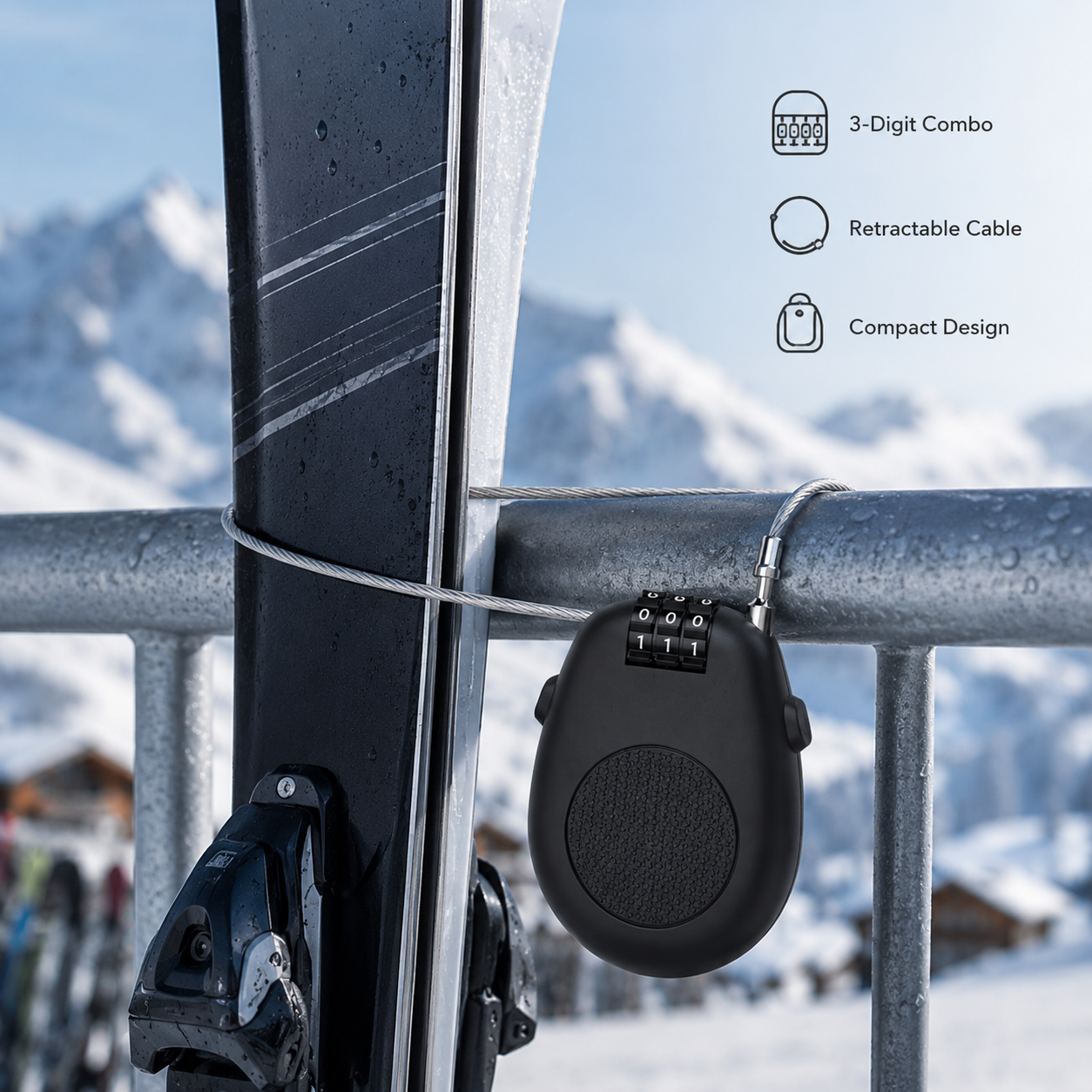 Premium Ski Lock
