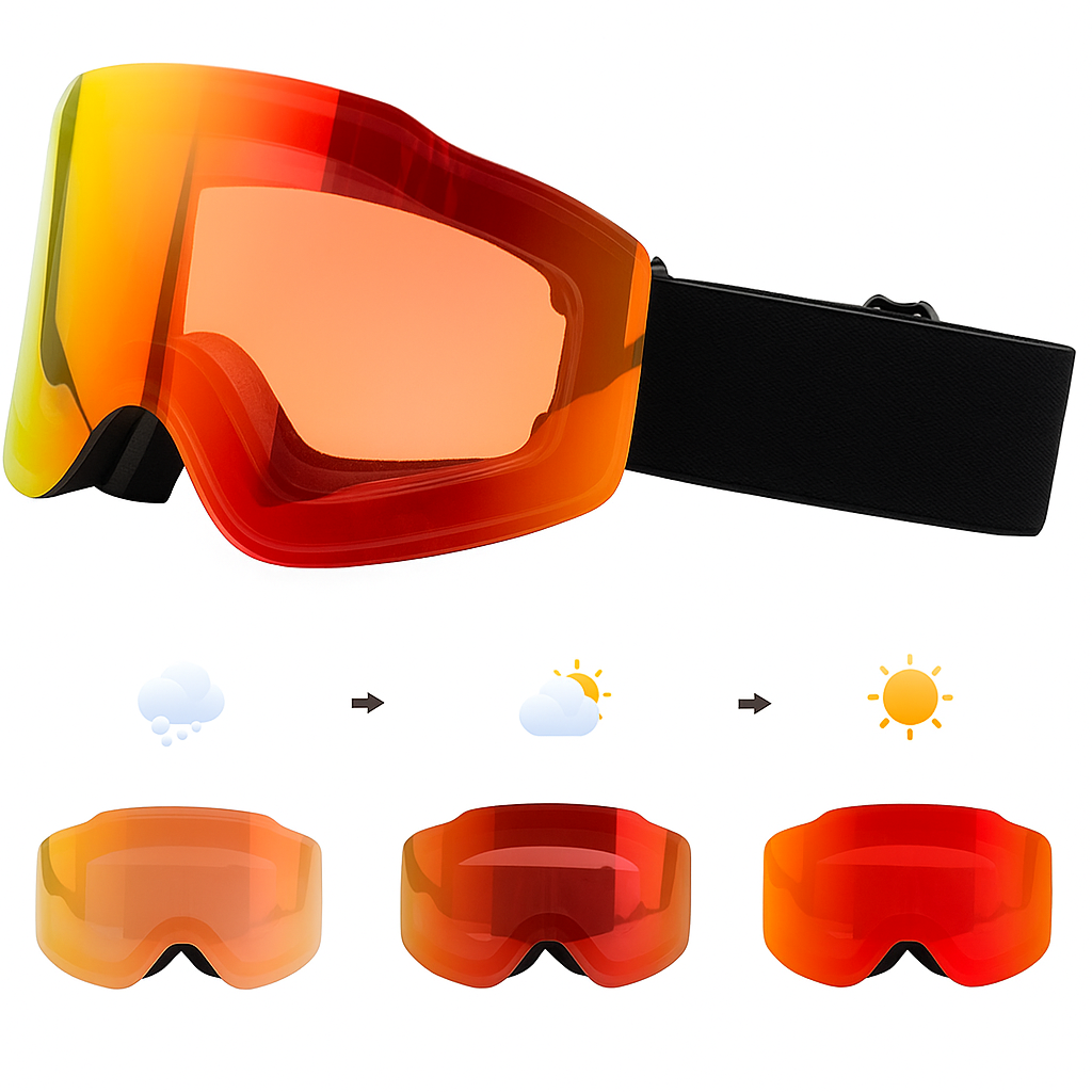 SkiGuards LightShift – Photochromatic Goggles
